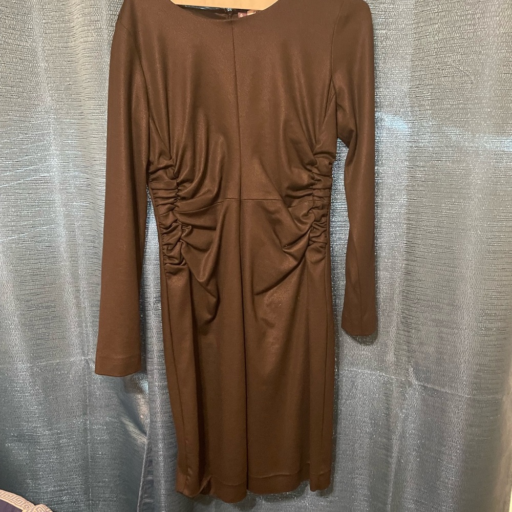 Elegant Black Long Sleeve Dress